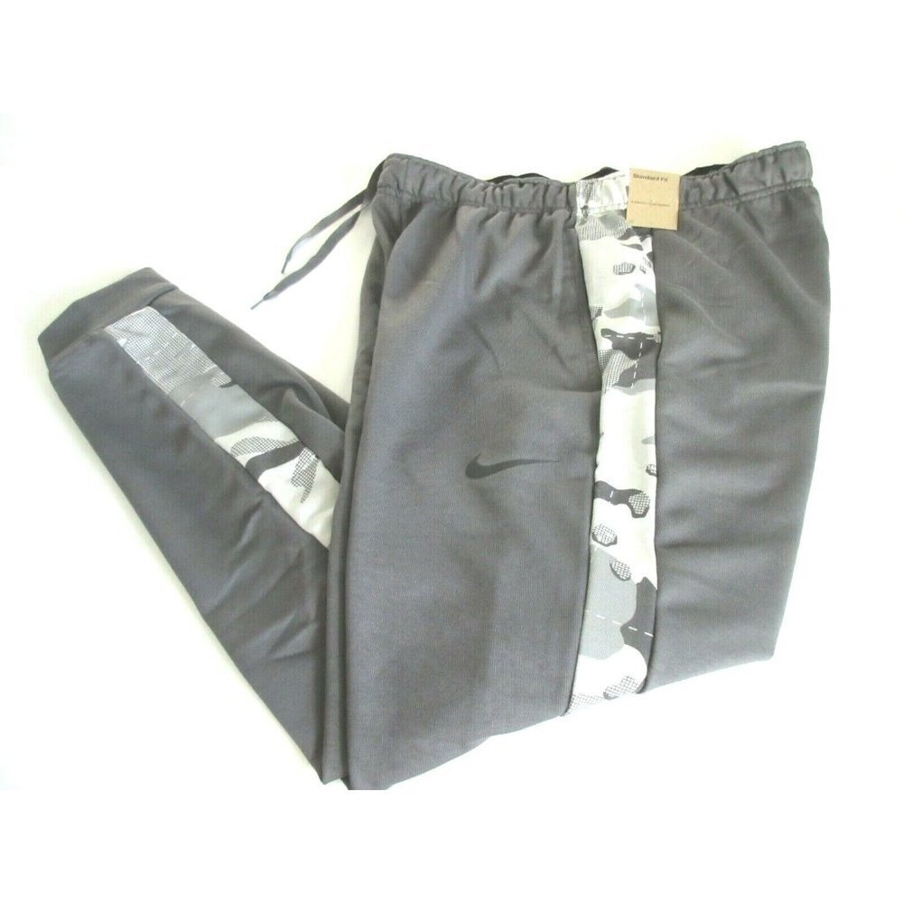 Nike Men's Dri-Fit Move To Zero Tapered Leg Training Pants Smoke Grey Camo NWT - Picture 3 of 4